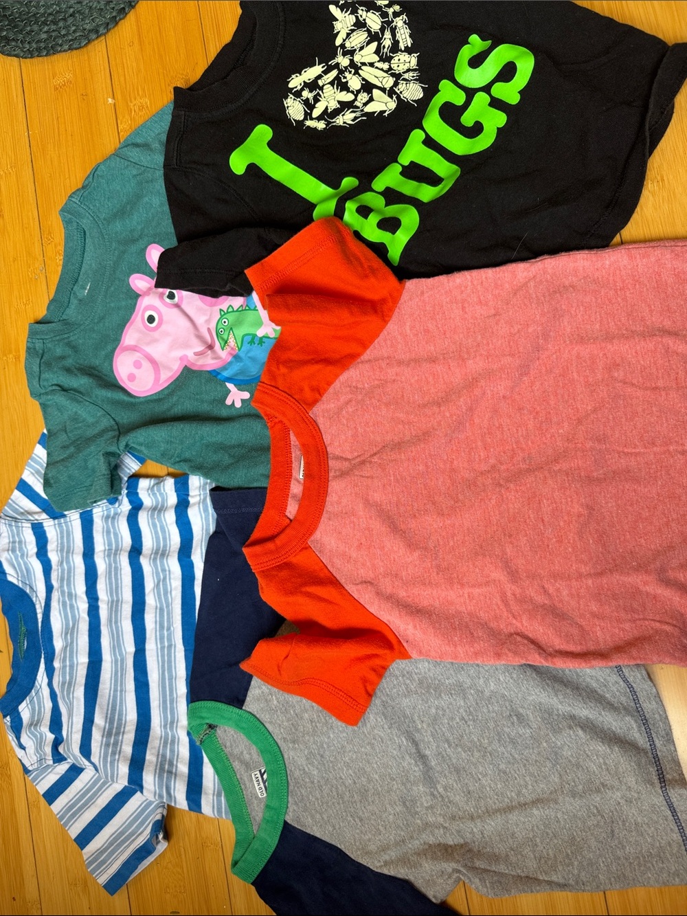 LIKE NEW! BUNDLE! 5! Old Navy Kids Toddler Cotton Short Sleeve Tee Shirts Sz 3T